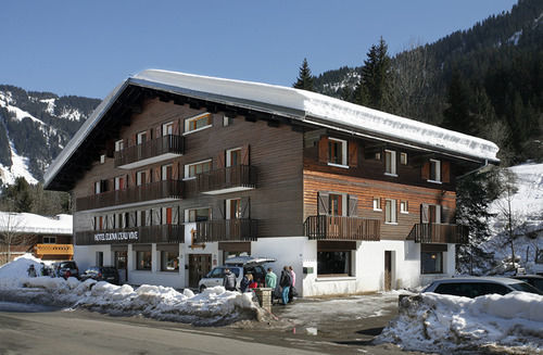 Hotel Eliova L'Eau Vive Châtel Eksteriør billede